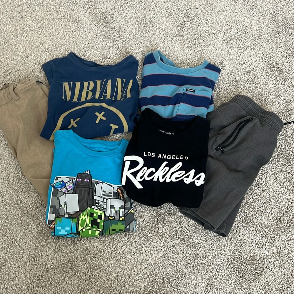 Boys Shorts and Tees